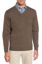 Men's Rodd & Gunn 'inchbonnie' Wool & Cashmere V-neck Sweater - Brown