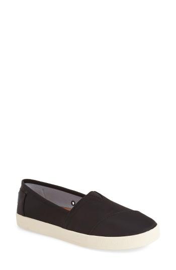 Women's Toms Avalon Slip-on .5 M - Black