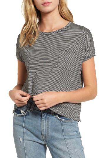Women's Pst By Project Social T Stripe Pocket Tee