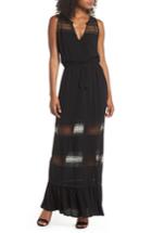 Women's Bb Dakota Ranae Gauze Maxi Dress - Black