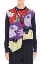 Women's J.w.anderson Graphic Puzzle Knit Cardigan