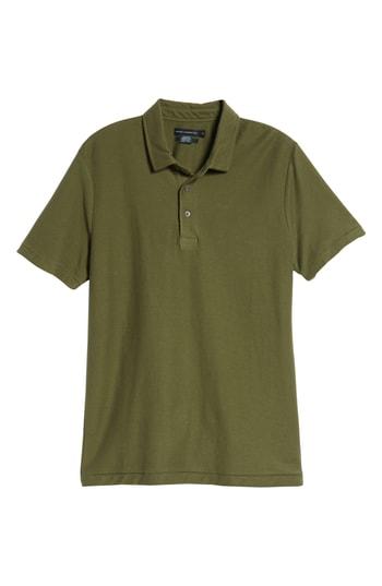 Men's French Connection Solid Polo - Green