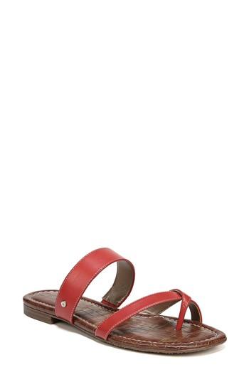 Women's Sam Edelman Bernice Sandal M - Red