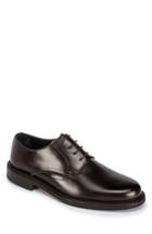 Men's Bugatchi Palermo Plain Toe Derby .5 M - Brown