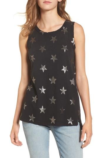 Women's Current/elliott The Muscle Tee - Black