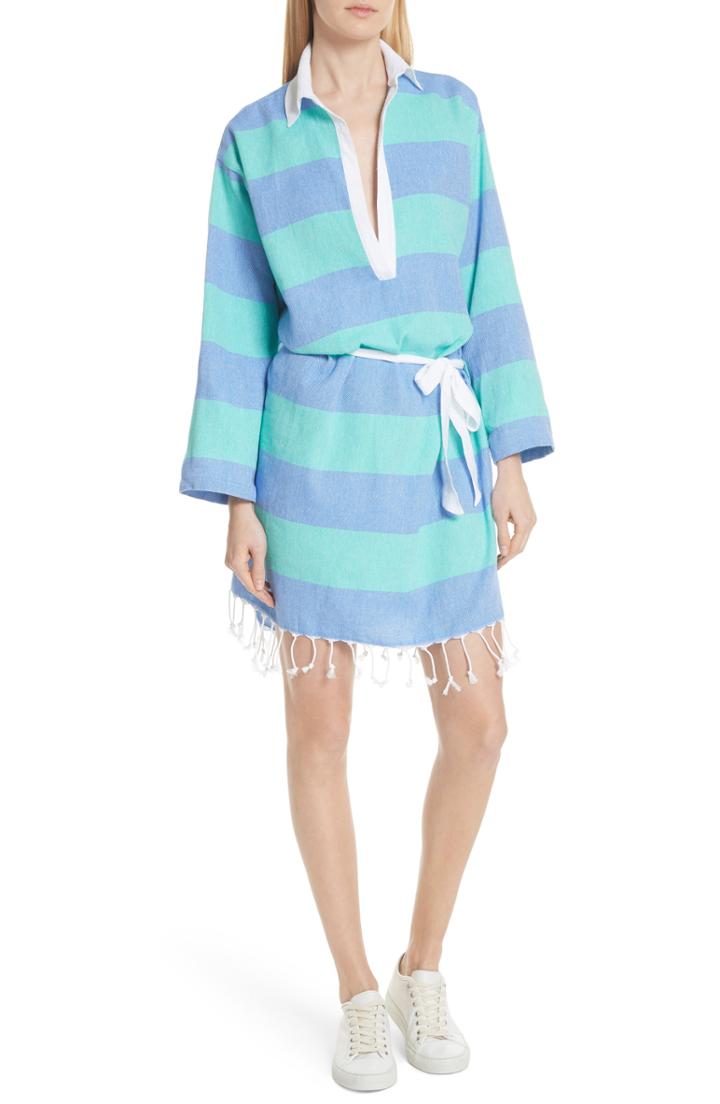 Women's Paradised Ruby Stripe Caftan