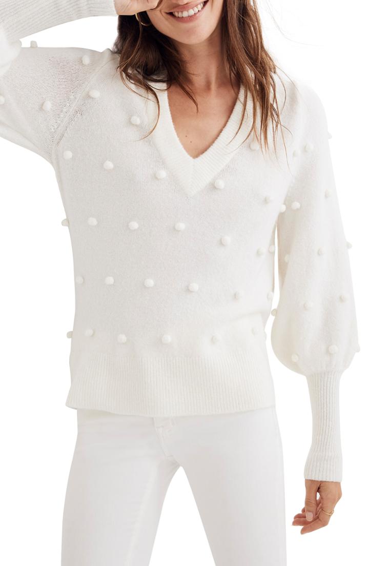 Women's Madewell Bobble Dashwood Sweater