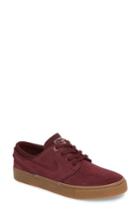 Women's Nike Sb Air Zoom Stefan Janoski Skate Sneaker M - Burgundy