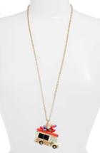 Women's Kate Spade New York Haute Stuff Taco Truck Pendant Necklace