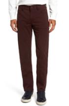 Men's Dl1961 Nick Slim Fit Flat Front Pants - Burgundy