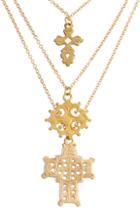 Women's Mad Jewels Worlds Away Multistrand Pendant Necklace