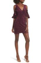 Women's Devlin Deane Cold Shoulder Sheath Dress - Purple