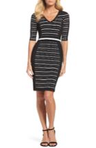 Women's Adrianna Papell Body-con Dress - Black