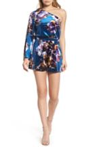 Women's Ali & Jay Love On The Run Velvet Romper - Blue