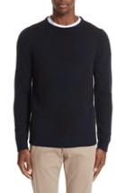 Men's Boglioli Trim Fit Crewneck Wool & Cashmere Sweater