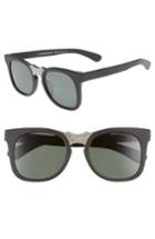 Women's Calvin Klein 52mm Retro Sunglasses - Matte Black