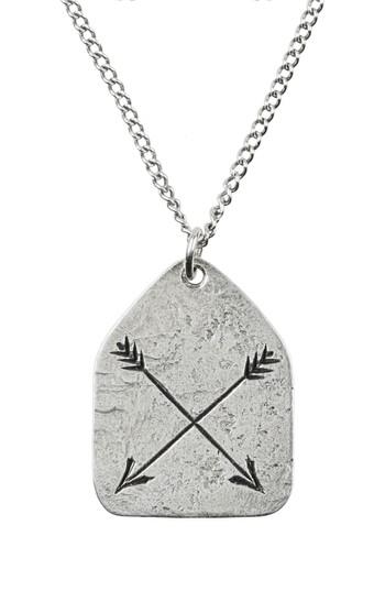 Men's Lewis Henry Nicholas Arrow Charm Pendant Necklace