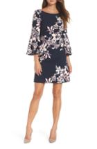 Women's Eliza J Jacquard Knit Fit & Flare Dress