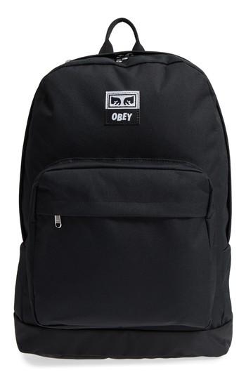 Men's Obey Drop Out Juvee Backpack - Black