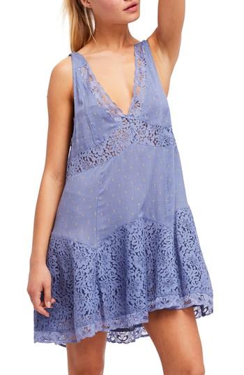 Women's Free People Any Party Slipdress - Blue