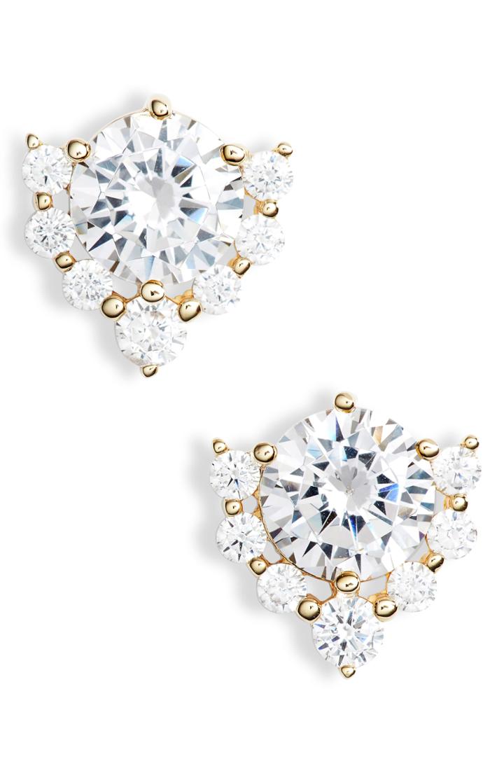 Women's Nordstrom Cubic Zirconia Cluster Stud Earrings