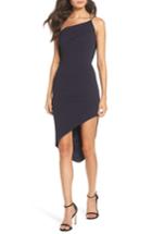 Women's Katie May One-shoulder Asymmetrical Cocktail Sheath - Blue
