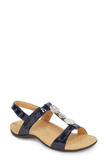 Women's Vionic Farra Orthaheel Sandal M - Blue