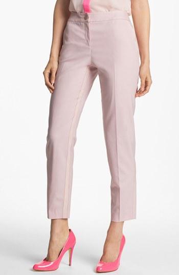 Ted Baker London Tuxedo Trousers Womens Pale Pink