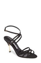 Women's Manolo Blahnik Naro Ankle Strap Sandal .5us / 36.5eu - Black