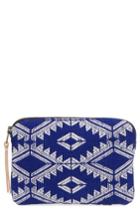 Women's Mercado Global Teresa Zip Pouch - Blue