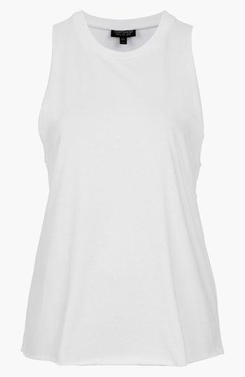 Topshop A-line Tank White