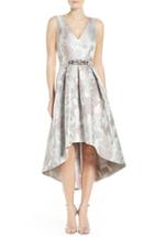 Women's Eliza J Sleeveless High/low Dress - Metallic