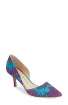 Women's Sole Society 'jenn' Pointy Toe Pump .5 M - Blue