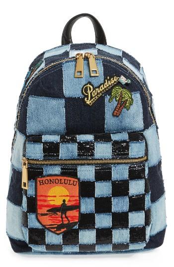 Marc Jacobs Denim Biker Backpack -