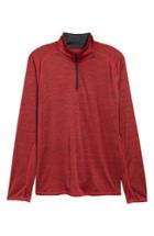 Men's Zella Triplite Quarter Zip Pullover - Red