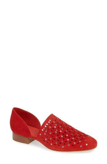 Women's Matisse Constellation D'orsay Flat M - Red