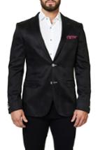 Men's Maceoo Elegance Woven Sport Coat (m) - Black