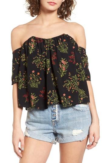 Women's Bp. Floral Off The Shoulder Top