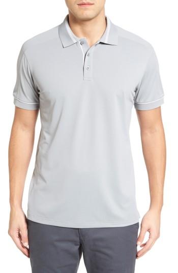 Men's Bobby Jones Tech Pique Golf Polo, Size - Grey