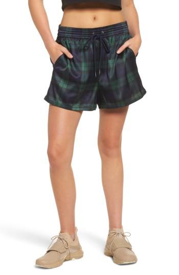 Women's Fenty Puma By Rihanna Plaid Shorts - Ivory
