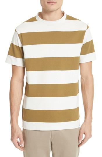Men's Norse Projects Johannes Stripe T-shirt - Metallic