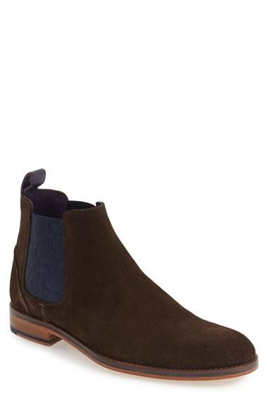 Men's Ted Baker London 'camroon 4' Chelsea Boot .5 M - Brown