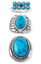 Women's Steve Madden Set Of 3 Rings