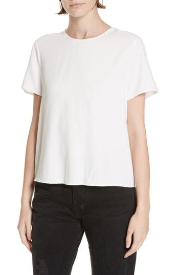 Women's Jenni Kayne Crepe Tee - Ivory