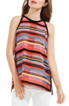 Women's Vince Camuto Cuban Beats Print Halter Blouse