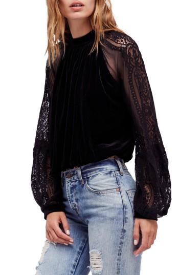 Women's Free People Dream Team Top - Black