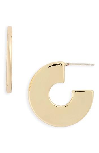 Women's Madewell Flat Hoop Earrings