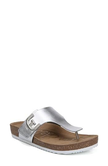 Women's Sam Edelman Olga Sandal M - Metallic