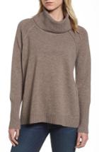 Women's Caslon Cowl Neck Sweater, Size - Brown