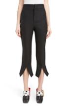 Women's Jacquemus Slit Cuff Crop Flare Pants
